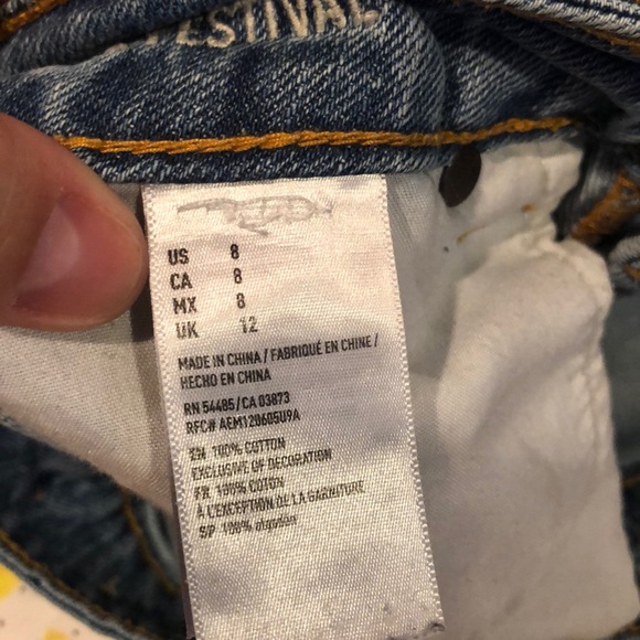 AE distressed festival shorts. 🌸 - Picture 5 of 6